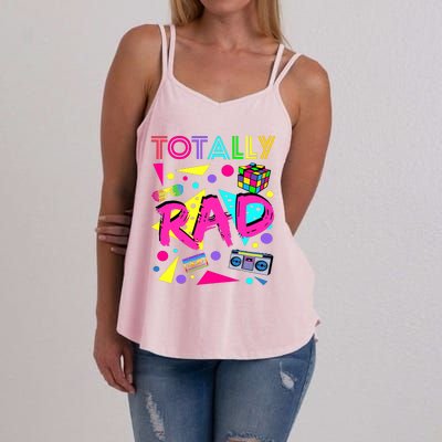 Totally Rad 1980s Vintage Eighties Costume Party Women's Strappy Tank