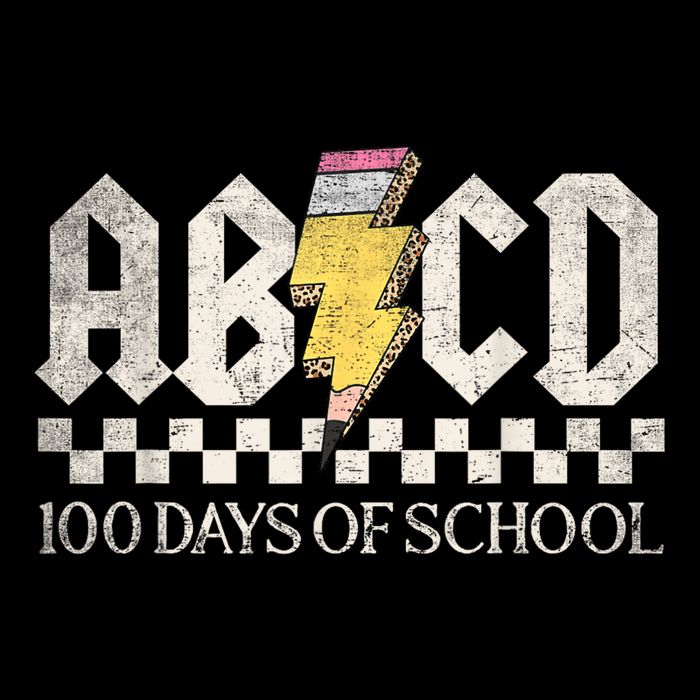 Teachers Rock 100 Days Of School Abcd 100th Day City Backpack