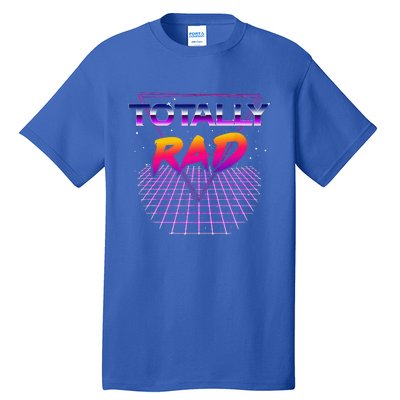 Totally Rad 1980s Halloween Costume 80s Grid Outer Space Tall T-Shirt