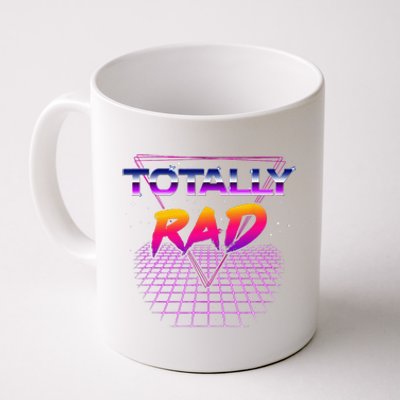 Totally Rad 1980s Halloween Costume 80s Grid Outer Space Coffee Mug