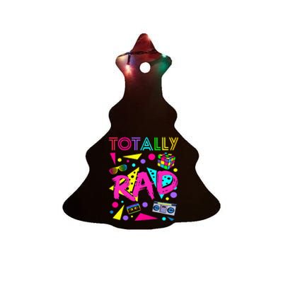 Totally Rad 1980s Vintage Eighties Costume Party Ceramic Tree Ornament