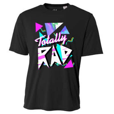 Totally Rad 1980s Vintage Eighties Costume Party Funny 80S Cooling Performance Crew T-Shirt