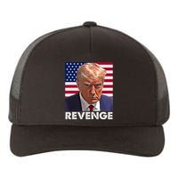 Trump Revenge 2024 Flag Presidential Campaign Yupoong Adult 5-Panel Trucker Hat