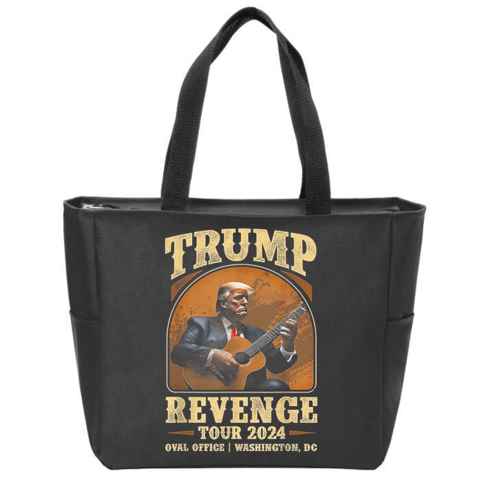 Trump Revenge 2024 Zip Tote Bag