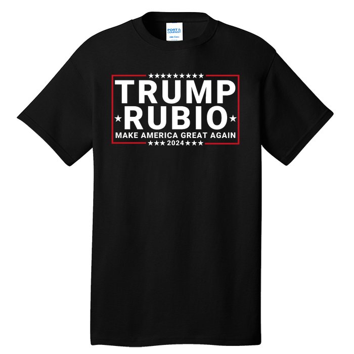 Trump Rubio 2024 Make America Great Again Tall T-Shirt