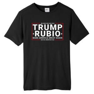 Trump Rubio 2024 Make America Great Again Tall Fusion ChromaSoft Performance T-Shirt