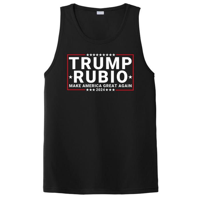 Trump Rubio 2024 Make America Great Again PosiCharge Competitor Tank