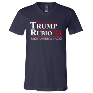 Trump Rubio 2024 Vice President Trump Vp Trump 2024 Election V-Neck T-Shirt