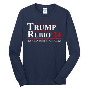 Trump Rubio 2024 Vice President Trump Vp Trump 2024 Election Tall Long Sleeve T-Shirt