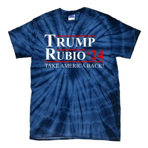 Trump Rubio 2024 Vice President Trump Vp Trump 2024 Election Tie-Dye T-Shirt