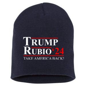 Trump Rubio 2024 Vice President Trump Vp Trump 2024 Election Short Acrylic Beanie