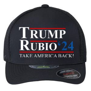 Trump Rubio 2024 Take America Back Vice President Election Flexfit Unipanel Trucker Cap