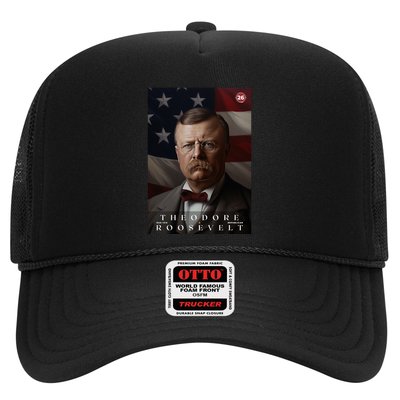 Theodore Roosevelt 26th President Of The United States Portrait Trucker Hat