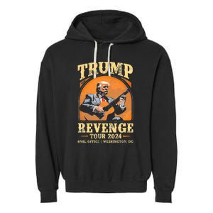 Trump Revenge 2024 Garment-Dyed Fleece Hoodie