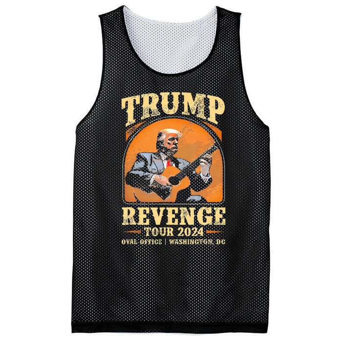 Trump Revenge 2024 Mesh Reversible Basketball Jersey Tank