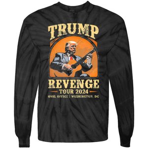 Trump Revenge 2024 Tie-Dye Long Sleeve Shirt