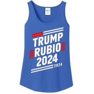 Trump Rubio 2024 Election Donald Trump Rubio 2024 Gift Ladies Essential Tank