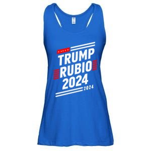 Trump Rubio 2024 Election Donald Trump Rubio 2024 Gift Ladies Essential Flowy Tank