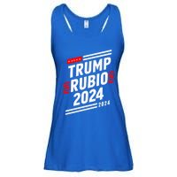 Trump Rubio 2024 Election Donald Trump Rubio 2024 Gift Ladies Essential Flowy Tank