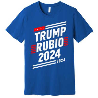 Trump Rubio 2024 Election Donald Trump Rubio 2024 Gift Premium T-Shirt