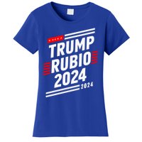 Trump Rubio 2024 Election Donald Trump Rubio 2024 Gift Women's T-Shirt