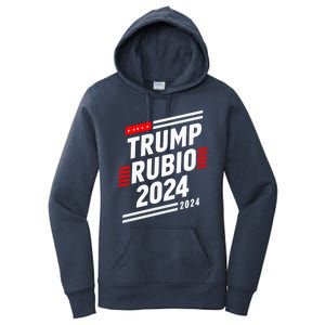 Trump Rubio 2024 Election Donald Trump Rubio 2024 Gift Women's Pullover Hoodie