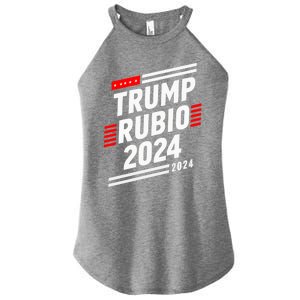 Trump Rubio 2024 Election Donald Trump Rubio 2024 Gift Women's Perfect Tri Rocker Tank