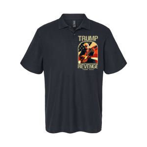 Trump Revenge 2024 Funny Political Election 2024 Softstyle Adult Sport Polo