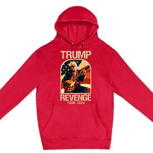 Trump Revenge 2024 Funny Political Election 2024 Premium Pullover Hoodie