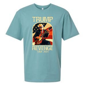 Trump Revenge 2024 Funny Political Election 2024 Sueded Cloud Jersey T-Shirt