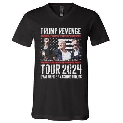 Trump Revenge 2024 V-Neck T-Shirt