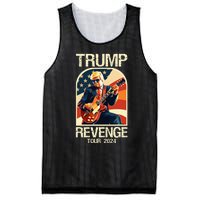 Trump Revenge 2024 Funny Political Election 2024 Mesh Reversible Basketball Jersey Tank