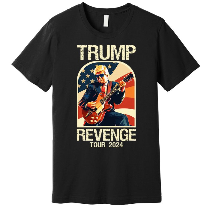 Trump Revenge 2024 Funny Political Election 2024 Premium T-Shirt