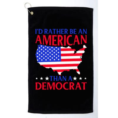 Trump Republican 2024 Election Platinum Collection Golf Towel