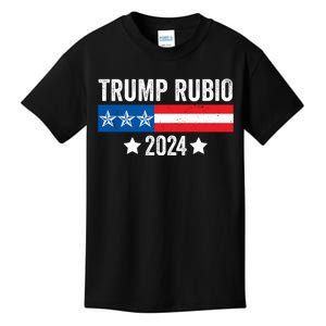 Trump Rubio 2024 Trump 2024 Kids T-Shirt