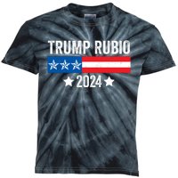 Trump Rubio 2024 Trump 2024 Kids Tie-Dye T-Shirt