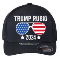 Trump Rubio 2024 Trump 2024 Flexfit Unipanel Trucker Cap