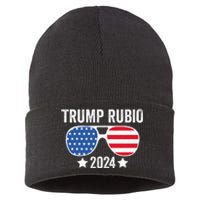 Trump Rubio 2024 Trump 2024 Sustainable Knit Beanie