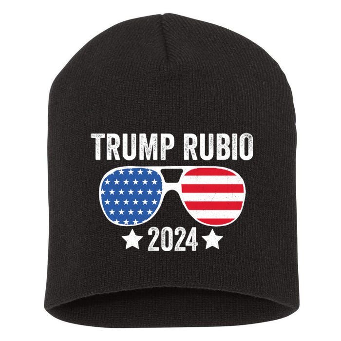 Trump Rubio 2024 Trump 2024 Short Acrylic Beanie