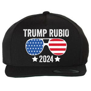 Trump Rubio 2024 Trump 2024 Wool Snapback Cap