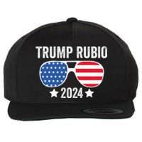 Trump Rubio 2024 Trump 2024 Wool Snapback Cap