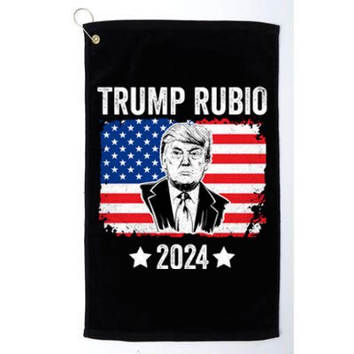 Trump Rubio 2024 Trump 2024 Platinum Collection Golf Towel