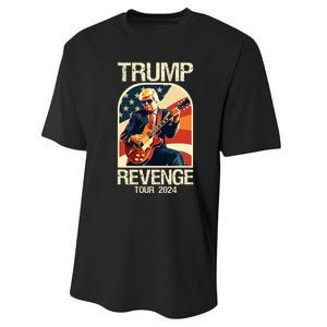 Trump Revenge 2024 Funny Political Election 2024 Performance Sprint T-Shirt