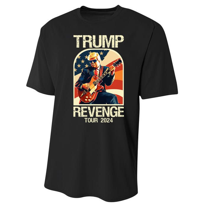 Trump Revenge 2024 Funny Political Election 2024 Performance Sprint T-Shirt