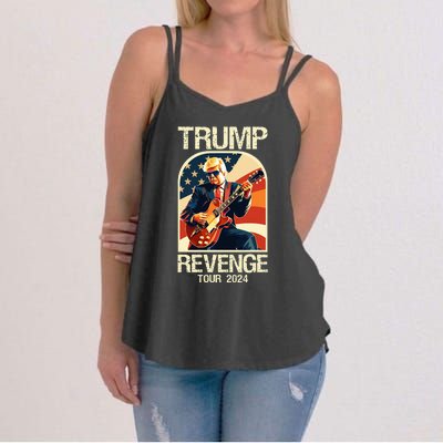 Trump Revenge 2024 Funny Political Election 2024 Women's Strappy Tank