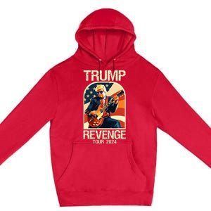 Trump Revenge 2024 Funny Political Election 2024 Premium Pullover Hoodie