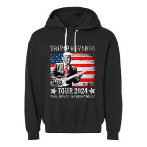 Trump Revenge 2024 Garment-Dyed Fleece Hoodie