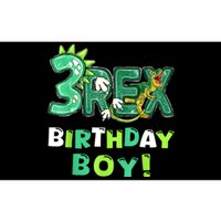 Three Rex 3rd Birthday Third Dinosaur 3 Year Old Bumper Sticker