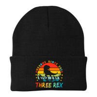 Three Rex 3rd Birthday Third Dinosaur 3 Year Old Beanie