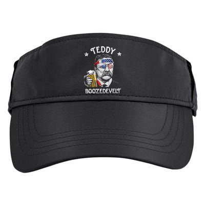 Theodore Roosevelt 4th Of July Adult Drive Performance Visor